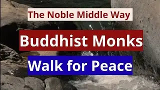 Learning Meditation from the Buddhist Monks  on Walk for Peace  #LotuszenTan
