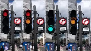 City Of London: Minories J/O Portsoken Street, Siemens Helios CLS Traffic Lights