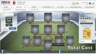 FIFA 14 Ultimate Team - Squad Builder Brazil Under 15k Starter Team