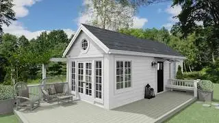Attefallshuset Louise 30 kvm