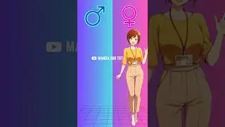 Gender Swap♀️💫♂️ #tgtf #genderbender #mtf #anime #genderswap #ihaveacrushatwork #animeedit #shorts