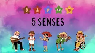 5 Senses Song for Kids | Five Senses Song | Kids Songs Learn 5 Senses | NurseryRyhmes #nurseryrhymes