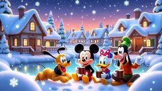 🧣 Mickey Mouse Winter Story | Friendship, Snow & Fun 🐭✨