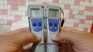 فتح علبه واختبار اجهزه اختبار ال ph و  TDS من شركه أدوه Adwa ph and tds tester unbox and review
