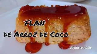 Coconut Rice FLAN/ Diana Coconut Rice/ Rice Dessert