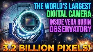 The World's Largest Digital Camera Inside the Vera Rubin Observatory 3.2 Billion Pixels!