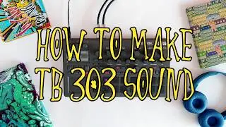 How to make tb-303 sound on korg electribe 2 ( tutorial )