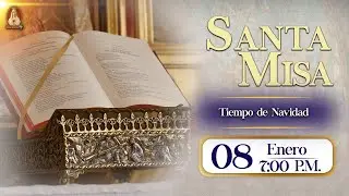 Santa Misa en Caballeros de la Virgen, 08 de enero de 2026 ⚜️ 7:00 p.m