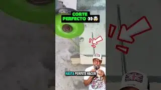 Este disco especial corta vidrio sin romperlo