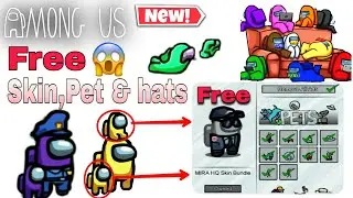 Get free skin/pet/hats in Among Us | among us no ad