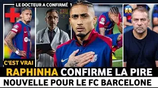 FC BARCELONE : la p&eacute;riode d&rsquo;absence de Raphinha est connue_actualit&eacute; de bar&ccedil;a
