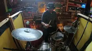 terencefclark recording one take drums at The Silent Planet // DRUMS ONLY