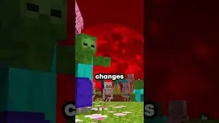 What if Minecraft had blood moons #minecraft