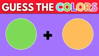 Guess the Color Challenge | Fun Color Mixing Quiz (50 Questions)
