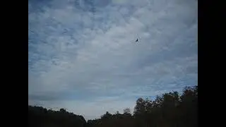 Northrop xp 56 - trimming fligths rubber powered