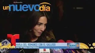 Ana Brenda Contreras acepta tener un romance con Iván Sánchez | Un Nuevo Día | Telemundo