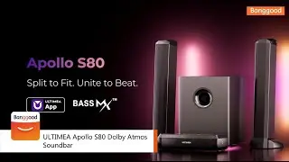 ULTIMEA Apollo S80 320W Dolby Atmos Soundbar - Shop on Banggood