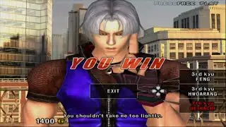 Tekken 5 — Ли Чаолан — Аркадный режим — HD — 60 кадров в секунду — Новичок — 1-й Кю