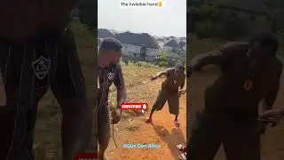 The invisible hand ✋✋,try not to laugh 🤣🤣 much,but filled with smiles 🤣🤣🤣