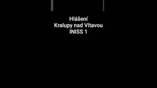 Hlášení Kralupy nad Vltavou - INISS 1