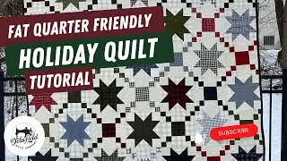 Fat Quarter Friendly - Free Quilting Tutorial | Easy Patchwork | Beginner Quilt