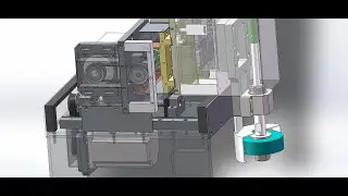 4 axis vertical polishing machine-industrial 3D model : machine-world.net P224