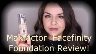 Maxfactor Facefinity All Day Flawless 3 In 1 Foundation Review!