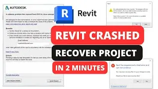 Как восстановить файл Autodesk Revit без файла восстановления в 2024 году
