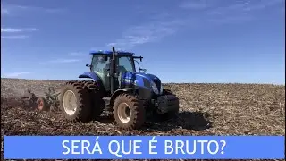 GRADAGEM #FAIL - ESCARIFICANDO COM NEW HOLLAND T7 205 #38
