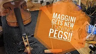 Maggini gets new tuning pegs!!!