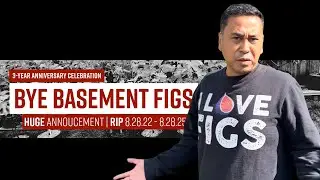 3-year ANNIVERSARY on YouTube // HUGE Announcement!! // BYE BasementFigs!? // #figs #fruit #garden 