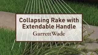 Garrett Wade Collapsing Garden and Leaf Rake