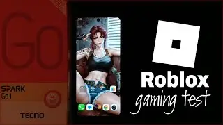 Tecno Spark Go 1: Gaming test - Roblox