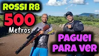 500 metros: O tiro mais longo do Brasil com Rossi R8.