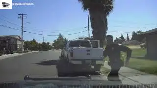 DashCam shows CHP and Sac Sheriff in pursuit of shooting suspect that ends in fatal shooting (ICC-1)