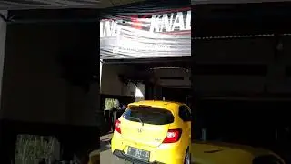 Brio remap pakai mufler ALPiNO Type f03 besar polos suara bas kering