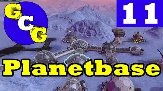 Planetbase Ice Planet - Meteor Kills First Visitors! Ep11