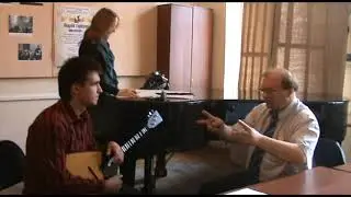 Мастер-кл. проф.РАМ им.Гнесиных Горбачева А.А.\Master class of the Gnesins academy prof.Gorbachev A.