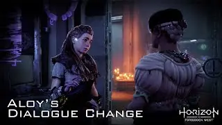 Aloy Talking with Alva about Beta for the First Time (Before and After the Bonding Scene)