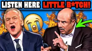 WATCH Dr. Phil SHRED Bill Maher LIVE In Heated Debate-FORCES Audience To TURN ON Bill