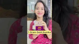 Meesho 1 gram Gold Jhumka #meesho #meeshoapp #1gramgold #jewellery #shorts #ytshorts