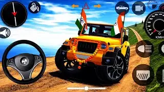 Modified Mahindra Thar😈Games:Indian Black Thar (Gadi Wala Games) Car Game Android Game Part 18