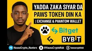Full Video Yadda Zaku Siyar Da Paws Token naku a Cikin Exchange & Phentom Wallet #HausaCryptoHub
