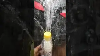 Bottle balloon water spray fun# Diy water spray with balloon and bottle#experiment