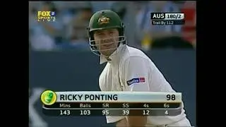 Ricky Ponting 105 vs New Zealand 2005 1st test