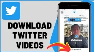 How to  DOWNLOAD TWITTER  VIDEOS TO GALLERY in English