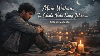 Main Wahan Tu Chala Nahi Sang Jahan 💔 | Heart Touching Sad Lofi Song | Breakup Vibes |#viral 