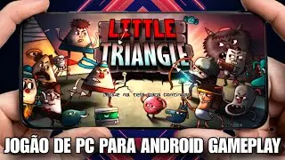 INCR&Iacute;VEL!!! LITTLE TRIANGLE MOBILE JOGO DE PC PARA ANDROID GAMEPLAY DOWNLOAD