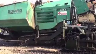 Bomag bf223 c baldan asfalt asfalt finişer