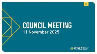 Council Meeting &ndash; 11 November 2025